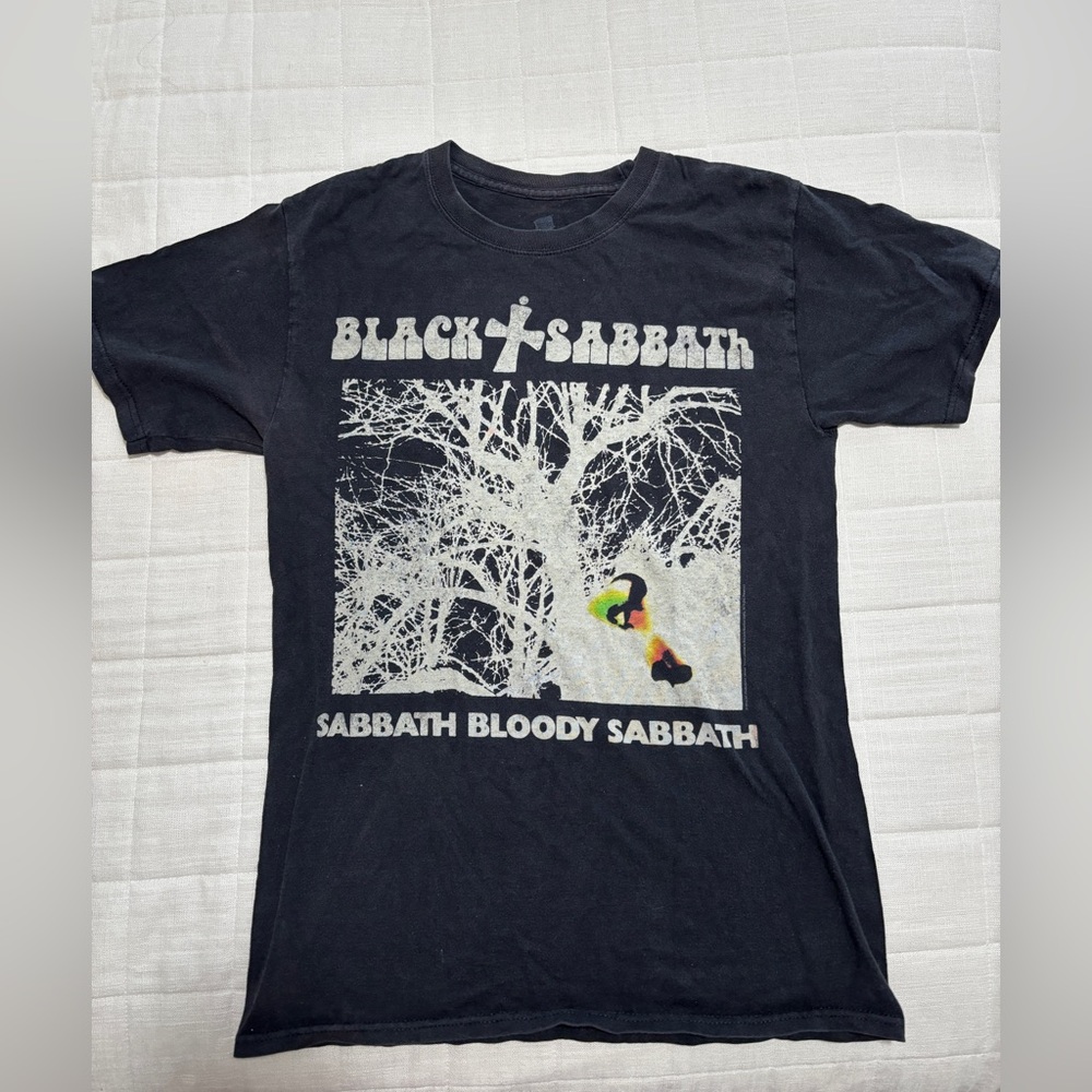Black Sabbath Faded Band Tee